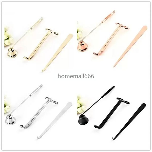 NUOVO!!! Set di accessori per candele 3 pezzi / lotto Kit di attrezzi per candele Candele Snuffer Trimmer Hook Ottimo regalo per gli amanti delle candele profumate all'ingrosso