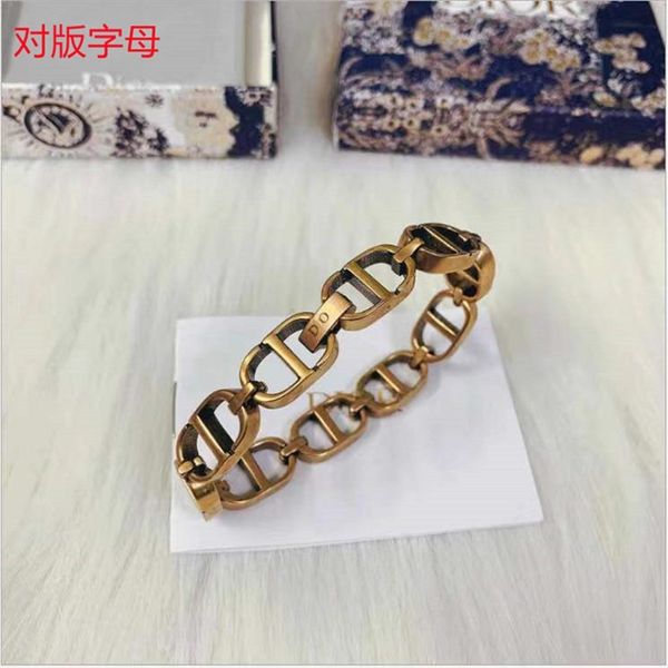 

fine high version letter naked bracelet women's light luxury bracelet, Black