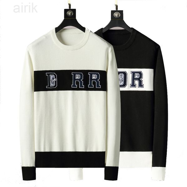 

mens womens designers sweaters pullover men hoodie long sleeve sweater sweatshirt embroidery knitwear man clothing winter clothes xl/2xl/3xl, White;black