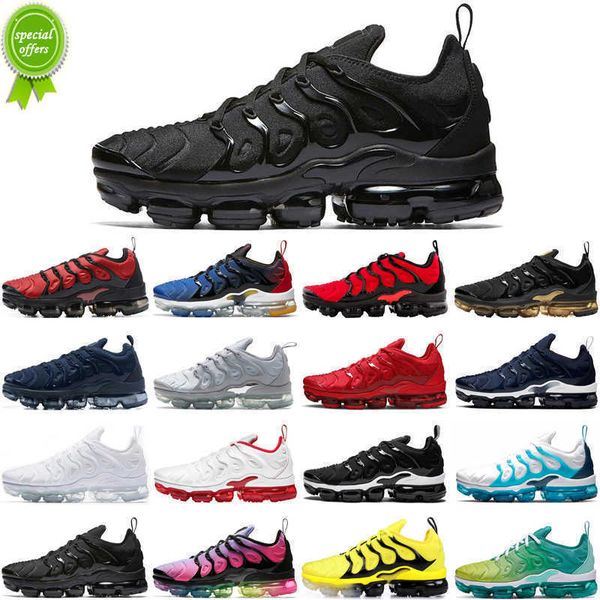 

new tn plus men women running shoes bubblegum triple black atlanta pure platinum cherry mens trainers sports sneakers runners size 36-47