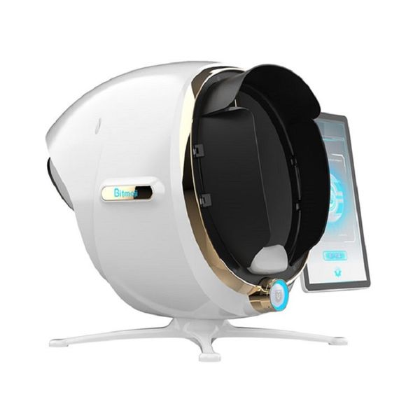 

2022 professional digital magic 3d analyze facial machine skins analysis scanner with pad facial skin analyzer machines