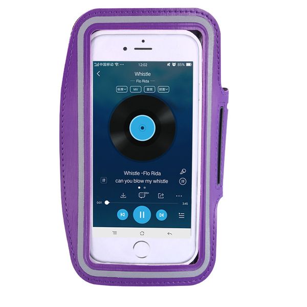 

for 4.7 to 6.7 inch universal smart phone waterproof sports running armband cases workout holder pouch cellphone arm bag with opp bag
