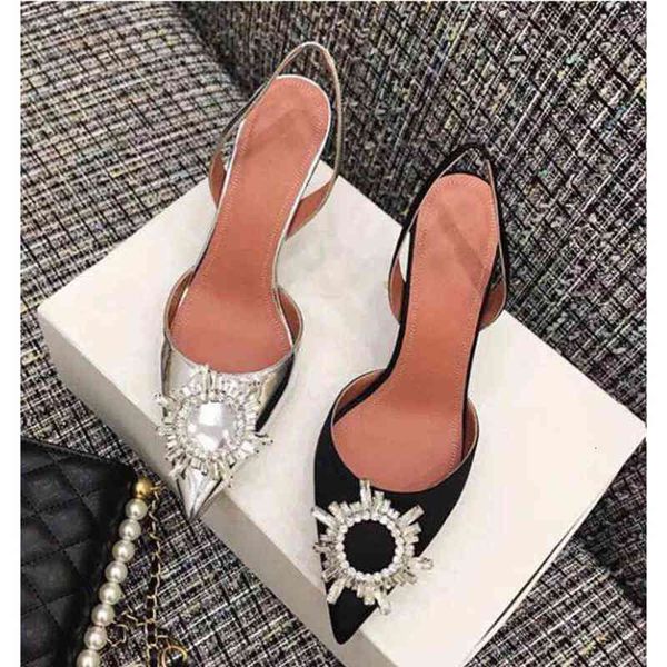

women dress shoes summer fashion sandals elegant party korean crystal high heel 8i3p yjsd, Black