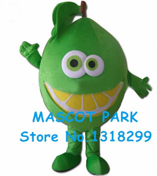 Costume da bambola mascotte costume da mascotte lime Verde Arancione Arancia Mandarino Mandarino Limone Lime Limone costumi a tema frutta carnevale in maschera
