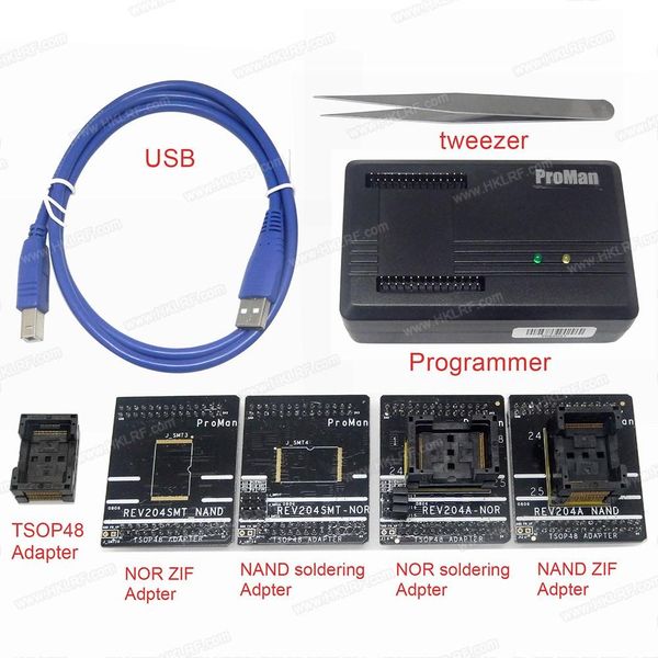 Integrierte Schaltkreise Professionelles NAND-Flash-Programmierer-Reparaturwerkzeug Kopieren Sie NAND NOR TSOP48-Adapter TL86 PLUS Hohe Programmiergeschwindigkeit