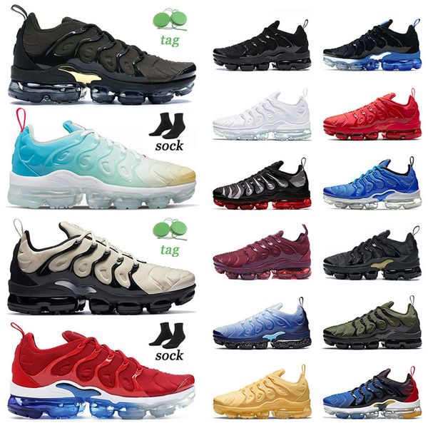 

tn plus mens womens 2022 new running shoes since 1972 triple black gradient volt green orange hyper violet suman dary blue bumblebee univers