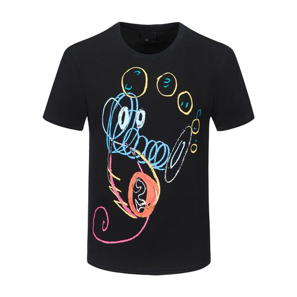 

summer mens womens designers t shirts loose tees fashion brands man s casual shirt luxuryssenior pure cotton printed clothing street short, White;black