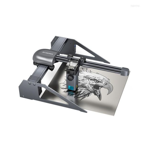 Impressoras Atomstack P7 M30 Máquina de gravura portátil a laser portátil ROGE22