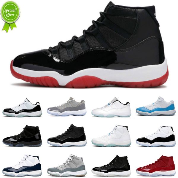 

boots basketball jumpman mens 11 11s shoes cool grey cap and gown gym red legend blue sp, Black
