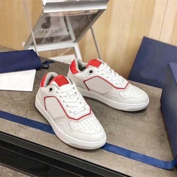 

dies newly designer b27 shoes men women low sneakers mens trainers b24 smooth leather red oblique luxury printed casual skate shoe c pzp, Black