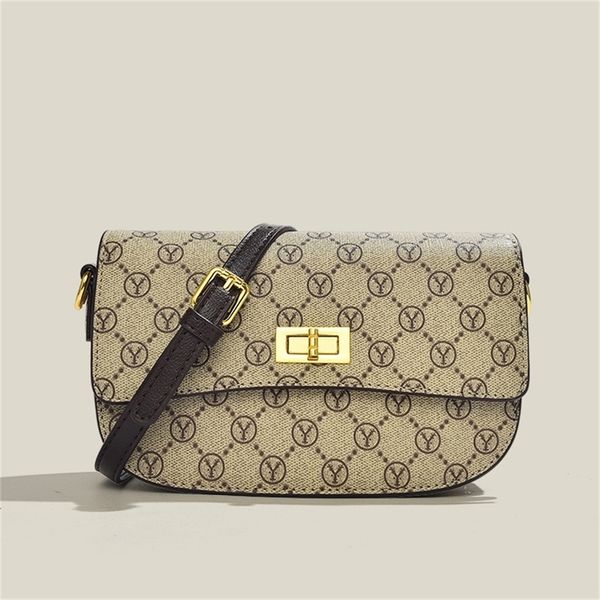 

contrast lock small square summer printed women's version foreign style single messenger 75% off factory price sale