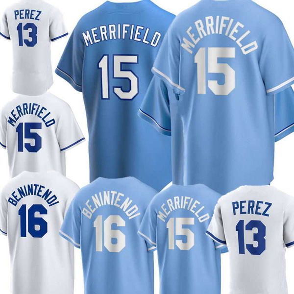 

15 whit merrifield baseball jerseys custom 16 andrew benintendi jersey 13 salvador perez 5 george brett jackie robinson lorenzo cain jerseys, Black