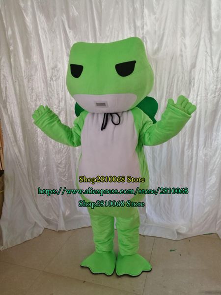 

mascot doll costume green frog mascot costume cartoon character fancy dress party school event birthday party travel 1178, Red;yellow