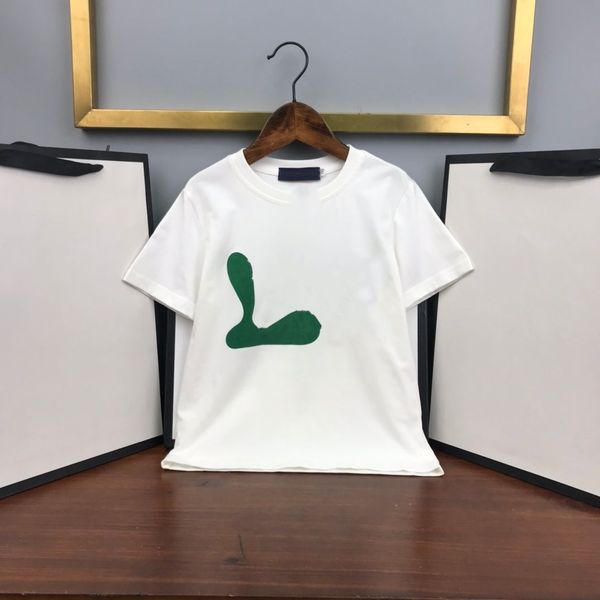 

kids fashion t-shirts 2022 new arrival short sleeve tees boys girls children casual letter printed pattern t-shirts pullover l0709., Blue