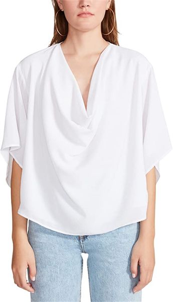 

& tees women's loosely inspired top, White