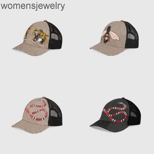 

design tiger animal hat embroidered snake men's brand men's and women's baseball cap adjustable golf sports2888 hh cap, Blue;gray