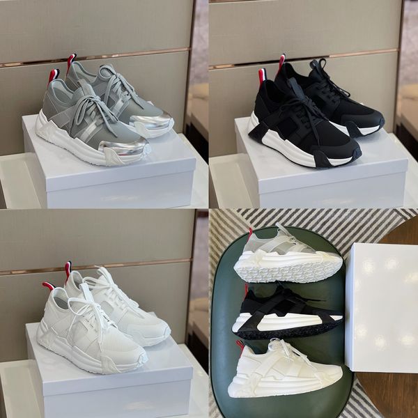 

new luxury brand shoes men low fashion casual breathable sneakers, Black