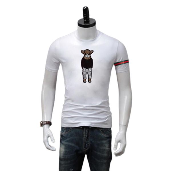 

2022 mens designer t shirt summer womens tshirts couples print short sleeve tees streetwear white graffiti pattern asian size m-3xl#732, White;black