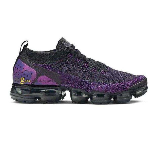 

2 night purple running shoes mens cushion sneakers 942842 013, Black