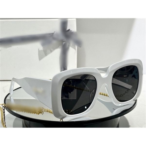 

designer sunglasses fan personality plate box chain sunglass ins net red same face small sunglass bb0119 fashion, White;black