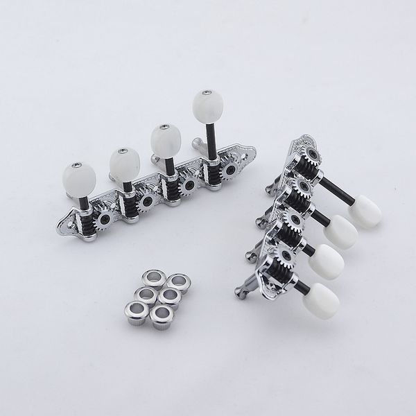 

1 set mandolin guitar machine heads tuners gear ratio 1:18 chrome electric bass