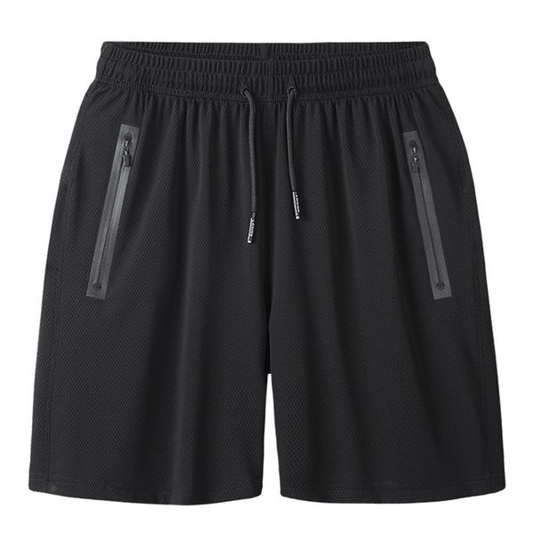 

summer running quick dry shorts mens gym fitness sports jogging training short pants male multi pocket beach sweatpants 220715, White;black