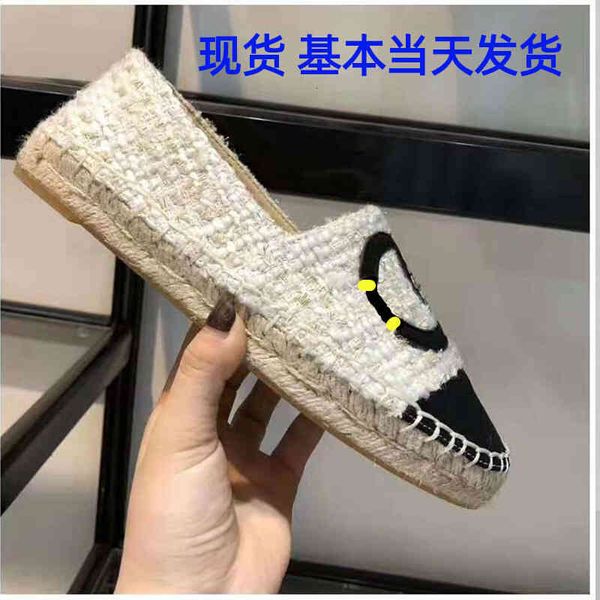 

slippers fisherman's shoes women's spring and summer style hemp rope woven flat bottom, one foot pedal thick bottom lefu shoes, sm, Black