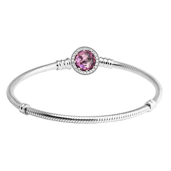 

925 sterling silver women's pearl bracelet, original, designer, luxury brand, breloques, diy, hard jewelry, Golden;silver