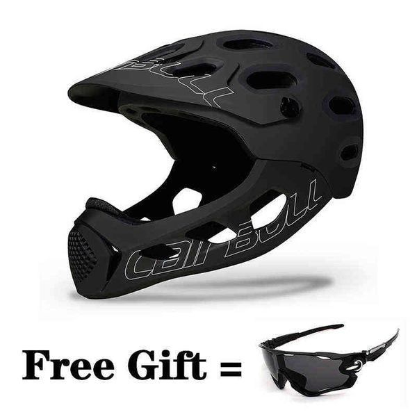 Cairbull Allcross Mountain Cross Country Bike Full Face Helme Casco Lntegral MTB Extreme Sports Safety Helme Cascos Bicicleta H220423