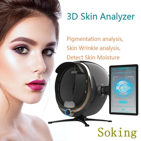 

profesional skin analyzer machine facial test magic mirror scanner moisture machine camera