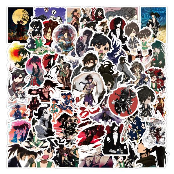 Nuovo Impermeabile 10/30/50PCS Anime Dororo Graffiti Adesivi FAI DA TE Telefono Skateboard Laptop Snowboard Bagaglio Auto Chitarra Decalcomania adesivo giocattolo