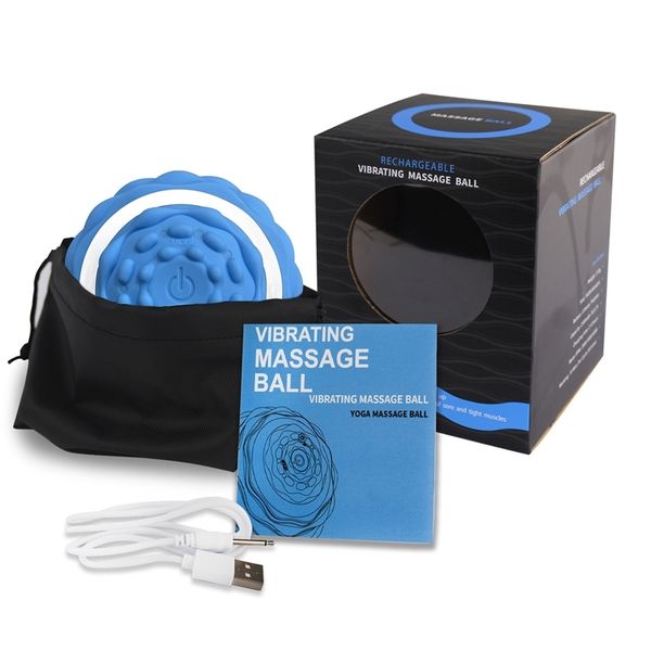 

electric strip massager ball yoga fitness fascia ball yoga vibration plantar shoulder neck