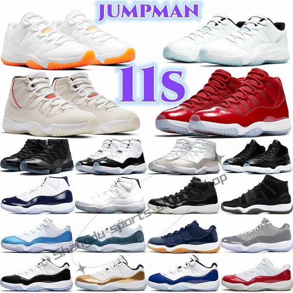 

jumpman 11 basketball shoes 11s mens high cherry animal instinct cool grey bred concord 45 gamma blue low pure violet citrus men women sneak