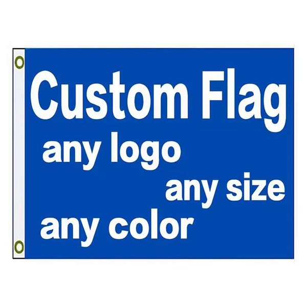 Benutzerdefiniertes 3 x 5 Fuß großes Flaggenbanner mit Ihrem Design-Logo für OEM-DIY-Direktflaggen 90 x 150 cm. Schneller DHL 1027