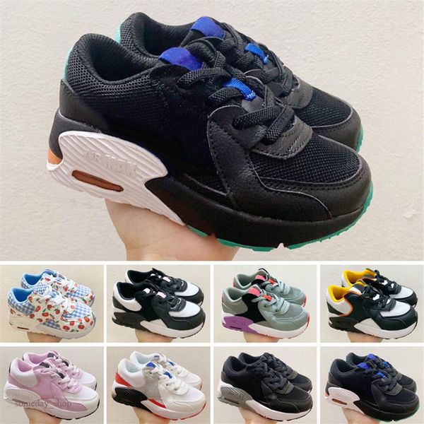

2020 children athletic shoes presto 90 iii kids running shoes black white baby sneaker 90 girls boys sneaker baskets enfants 24-35236b
