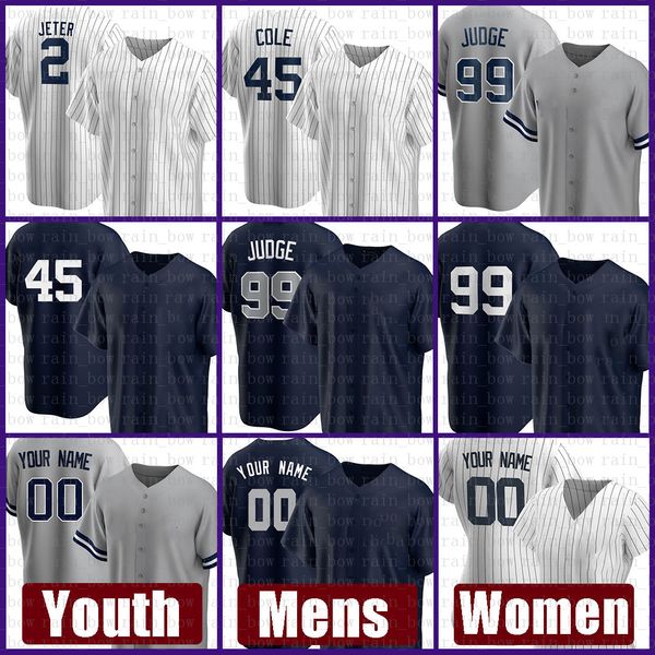

mens baseball jersey 99 aaron judge custom 45 gerrit cole women derek jeter youth dj lemahieu josh donaldson giancarlo stanton gleyber torre, Blue;black