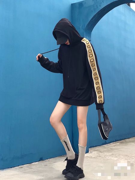 

fashion mens hoodie designer 2022 women hoody sweatshirt winter sweater for men hoodies long sleeve man womens casual clothing clothes hip h, Black