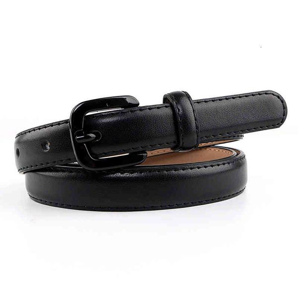 

belts leather belt with bare natural color button and leather mcri, Black;brown