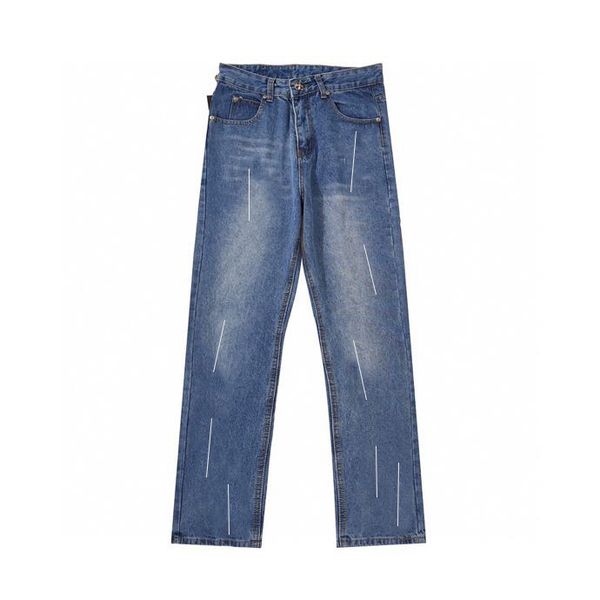 

2022 womens jeans loose casual color classic pattern print women shorts comfortable and breathable fashion street trendy girls pants, Blue