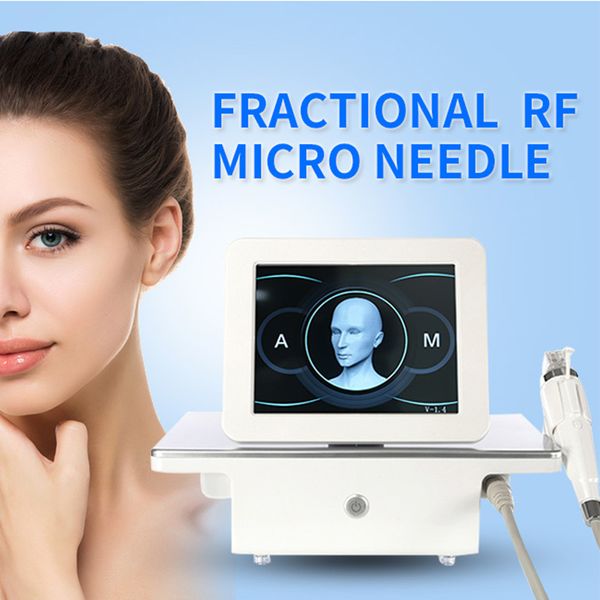 

beauty salon equipment professional fractional rf golden microneedling machine for acne scars removal skin tightening radio frequency micro-