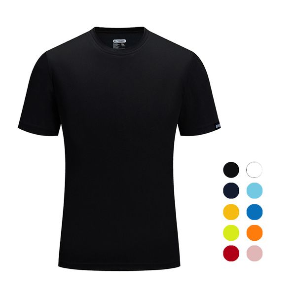

sanheng summer casual outdoor men sports tshirt plus size sport fastdry breathable 220614, White;black