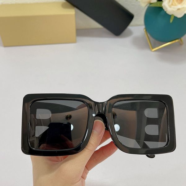 

trendy orange red sunglasses for women fashion simple big square black imported plank frame gold b modified arm uv400 beach catwalk show lux, White;black