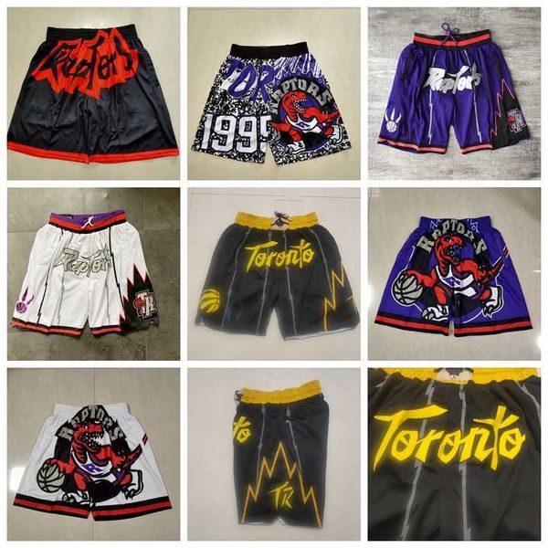 

men's toronto''raptors''shorts basketball shorts retro just don pocket short mitchell and ness, Black