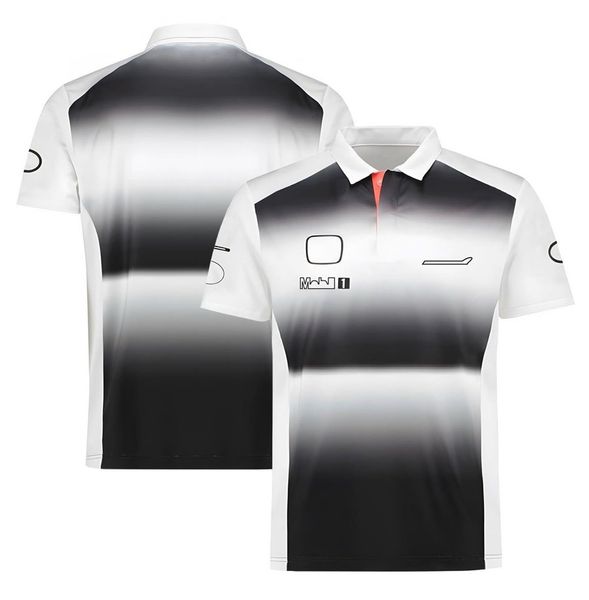 

f1 polo shirts short sleeve team lapel t-shirts custom breathable quick dry