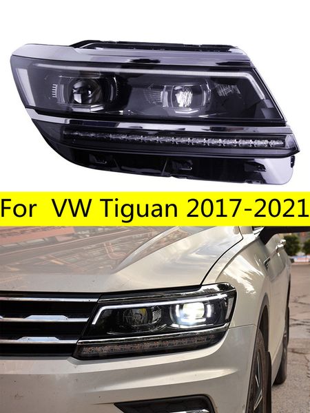 Auto-Frontleuchten für Tiguan LED-Scheinwerfer 17–21 LED-Scheinwerfer LHD und RHD Style DRL Dynamische Blinkerlampe