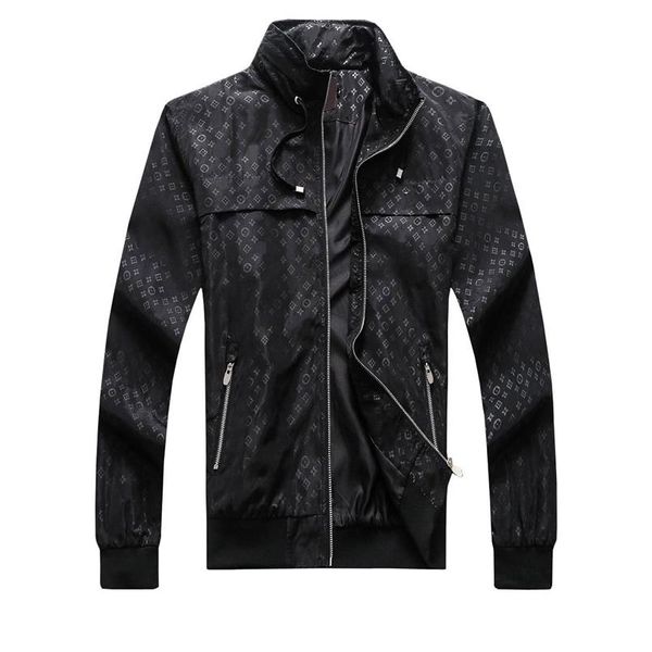 

2021ee paris europe autumn and winter new jacket long-sleeved medusa men's windbreaker jackets men'ss casual jacket m-4275g, Black;brown