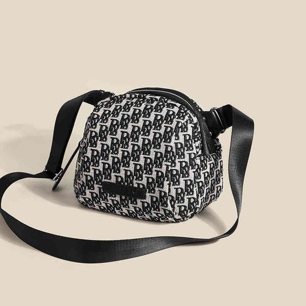 

bag new printing canvas bag leisure messenger versatile one shoulder women's shell purses_854c