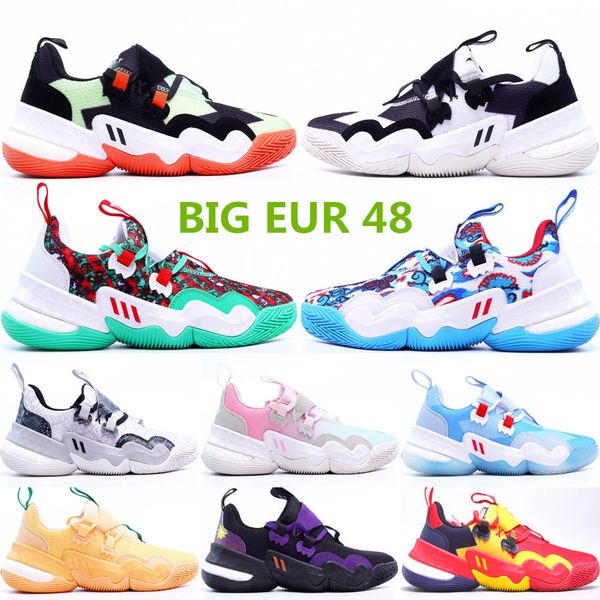 

trae young 1 low men basketball shoes 2022 designer trainers so def recordings atlanta christmas cny icee outdoor sneakers size 40-46