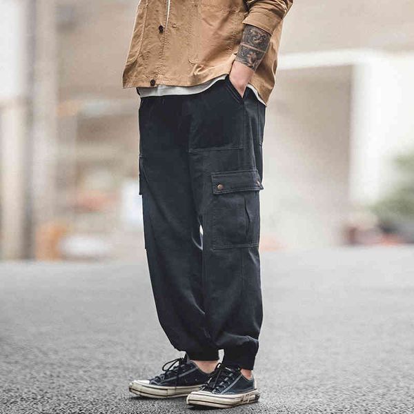 

men's pants madden work clothes american black leggings autumn and winter casual nine necked pants men's trend 2its