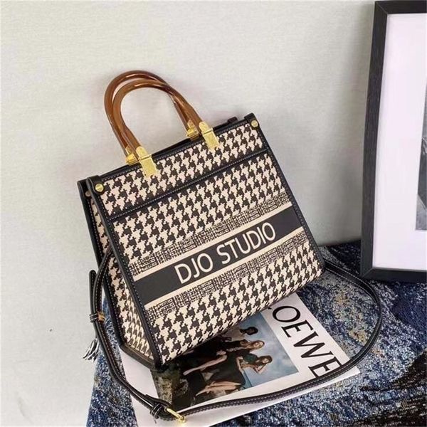 

women's red same embroidery tote shopping portable purses outlet online